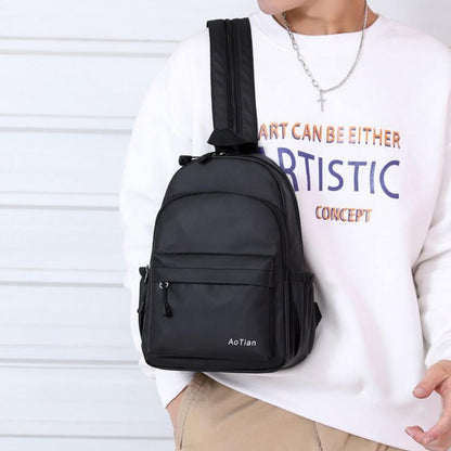 2020 NEW Fashion Men's Chest Mini Backpack Outdoor Casual Travel Waterproof Diagonal Male Bags