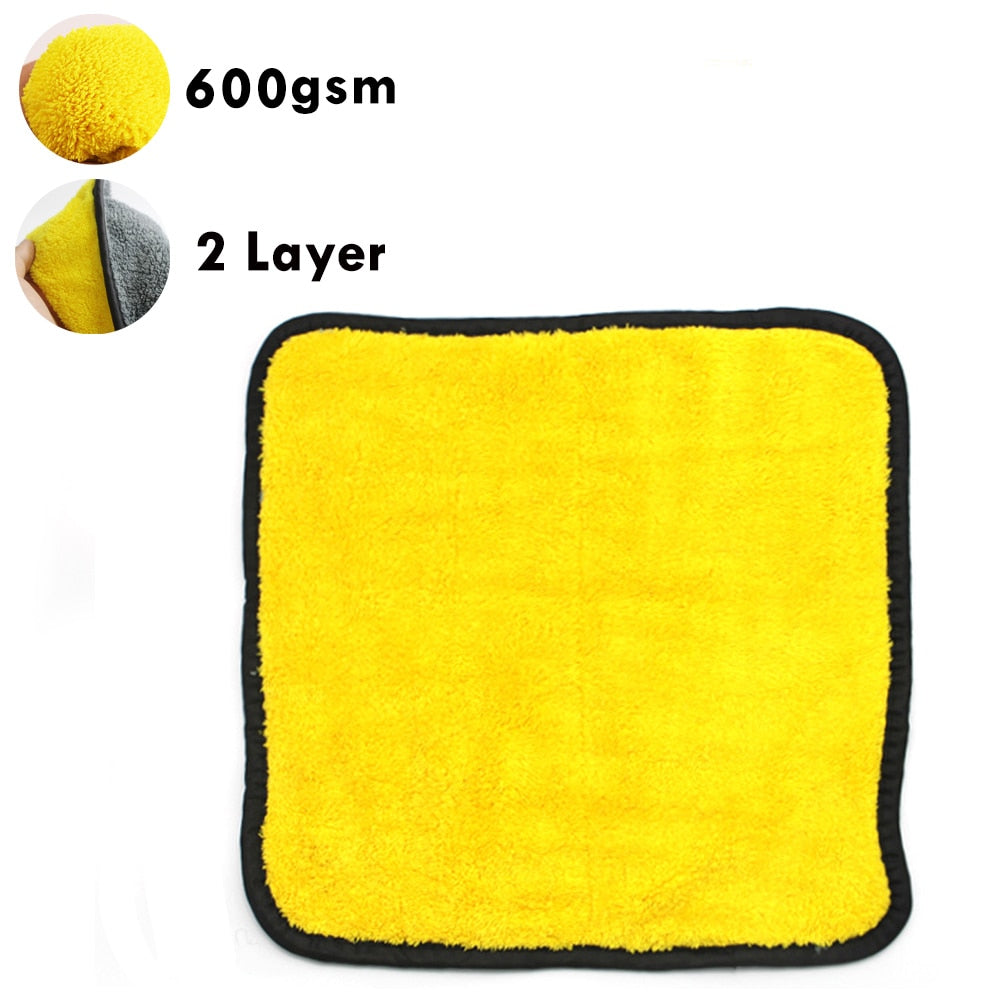 Extra Soft 30*30CM Car Wash Microfiber Towel Car Cleaning Drying Cloth Car Care Cloth Detailing Car Wash Towel Never Scratch