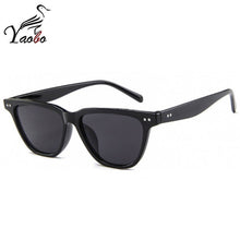 Load image into Gallery viewer, Vintage Dark Black Square Glasses Personalized cat eyes Colorful women&#39;s sunglasses Brand Designer Sun Goggles Female Shades
