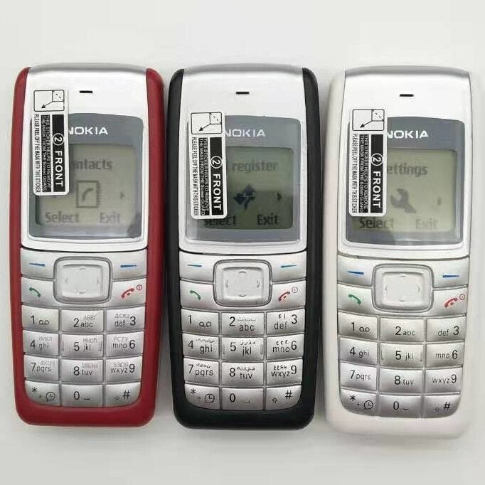 Original Mobile Phone Nokia 1110 1110i Mobile Phone Unlocked Old Mobile Classic Phone 1 Year Warranty refurbished