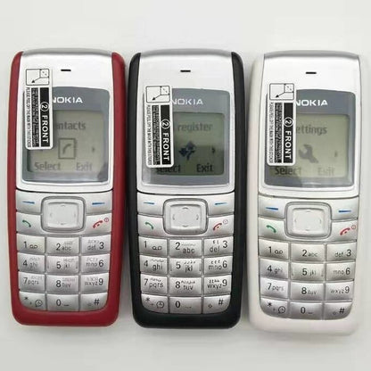 Original Mobile Phone Nokia 1110 1110i Mobile Phone Unlocked Old Mobile Classic Phone 1 Year Warranty refurbished