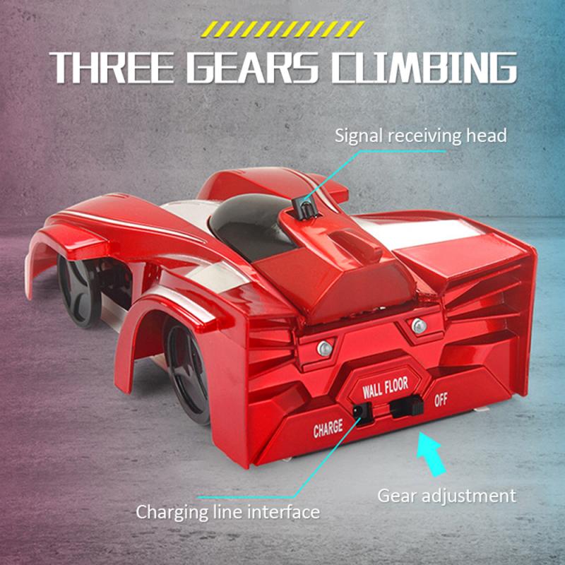 New RC Car Wall Climbing Car Toys Remote Control Car Drift Flashing Race Toys Anti Gravity Car Mini Stunt RC Toy Gifts for Kid
