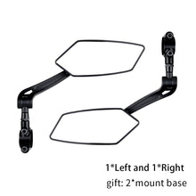 Cargar imagen en el visor de la galería, EasyDo Bicycle Rear View Mirror Bike Cycling Wide Range Back Sight Reflector Adjustable Left Right Mirror
