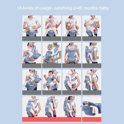 Ergonomic Baby Carrier 15 Using Way Infant Baby Hipseat Carrier Front Facing Ergonomic Kangaroo Baby Wrap Sling Travel 0-48 Months