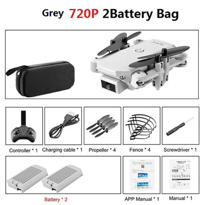 S66 Mini RC Drone 4K HD Camera Professional Aerial Photography Helicopter Gravity Induction Folding Quadcopter