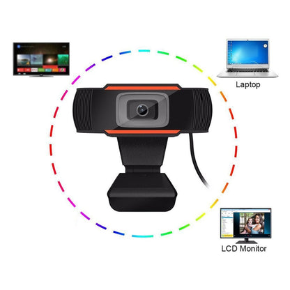 HD 1080p PC Webcam Mini Computer USB Webcam with Microphone Digital Video Recorder Live Broadcast for Home Office Camera. Home Learning. Video Conference Call