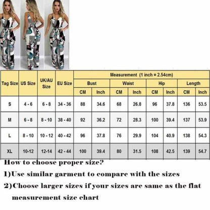 Women's Summer Boho Floral Girls Loose Solid Jumpsuit Harem Trousers Ladies Overall Pants Casual Playsuits Plus Size Bohemian Jumpsuit