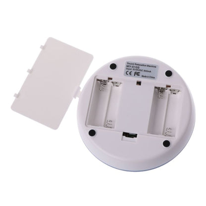 Sleep White Noise Machine Portable Sound Therapy for Baby and Adult Sleeping and Relaxation Device 9 Natural Sounds