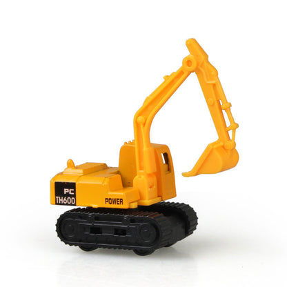 Jenilily Mini Diecast Car Construction Vehicle Engineering Car Excavator Dump Roller Truck Model Toys Lot for Children Adult