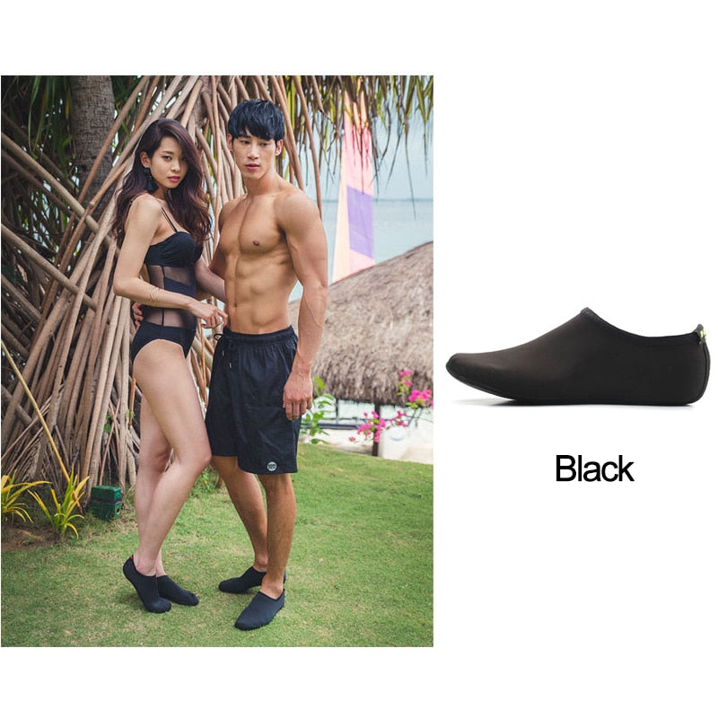 Men Women Water Shoes,Swimming Shoes Solid Color Summer Aqua Beach Shoes, Socks Seaside Sneaker slippers For Men, zapatos hombre