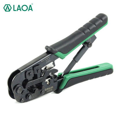 LAOA 4P/6P/8p Multifunction Ratchet Network Pliers Crimping Crimper Crimp Tool Made in Taiwan