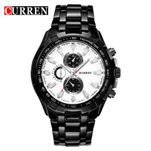 Cargar imagen en el visor de la galería, CURREN Watches Men quartz Top Brand Analog Military male Watches Men Sports army Watch Waterproof Relogio Masculino
