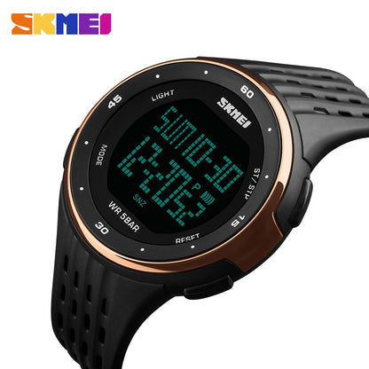 Women Sport Watches 50m Waterproof LED Digital Military Watches SKMEI Women Outdoor Electronics Wristwatches Relogio Masculino