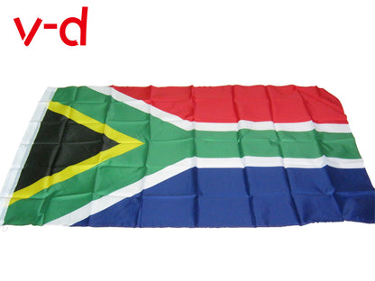 free  shipping  xvggdg   South Africa flag Banner 90*150cm Hanging National flag South Africa