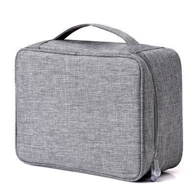 Travel Cable Bag Portable Digital USB Gadget Organizer Charger Wires Cosmetic Zipper Storage Pouch kit Case Accessories Supplies