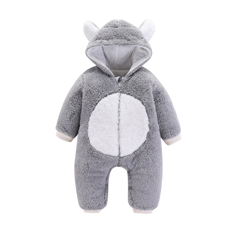 2styles Newborn Baby Winter Hoodie Clothes Polyester Infant Baby Girls Pink Climbing New Spring Outwear Rompers Boy Jumpsuit