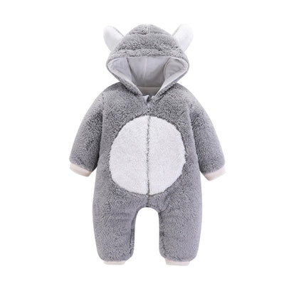 2styles Newborn Baby Winter Hoodie Clothes Polyester Infant Baby Girls Pink Climbing New Spring Outwear Rompers Boy Jumpsuit