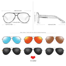 Cargar imagen en el visor de la galería, BARCUR Aluminum Vintage Men&#39;s Sunglasses Men Polarized Coating Classic Sun Glasses Women Shade Male Driving Accessories Eyewear
