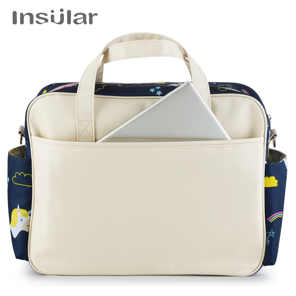 Insular New Style Waterproof Diaper Bag Large Capacity Messenger Travel Bag Multifunctional Maternity Mother Baby Stroller Bags