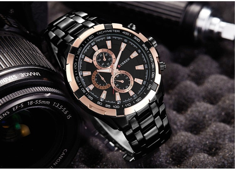 CURREN Watches Men quartz Top Brand Analog Military male Watches Men Sports army Watch Waterproof Relogio Masculino