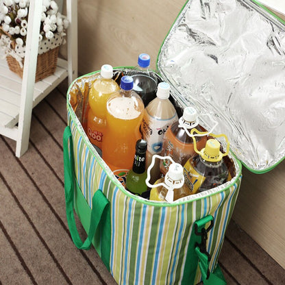 Large Capacity Cooler Bag Lunch Bag for Food Fruit Seafood Steak Insulation Thermal Bag Men Women Kid Handbags Crossbody Bags