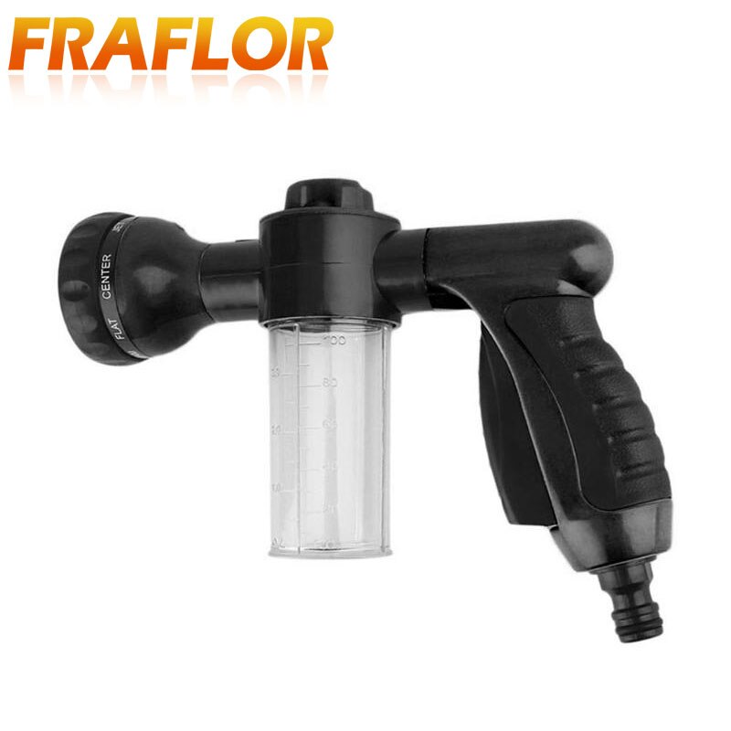 8 Kinds of Spray Pattern Foam Water Gun Car Washer Water Gun Nozzle High Pressure Car Wash Water Gun Home Foam Gun Sprayer