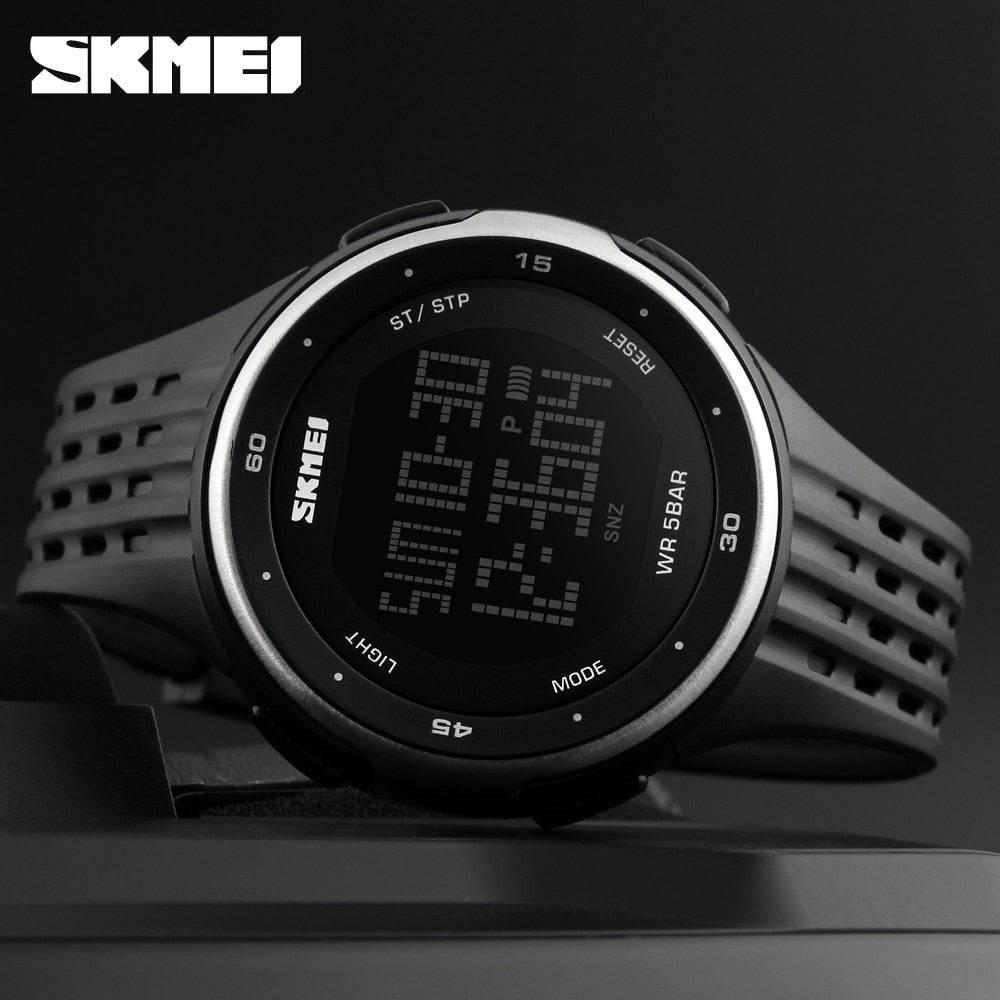Women Sport Watches 50m Waterproof LED Digital Military Watches SKMEI Women Outdoor Electronics Wristwatches Relogio Masculino