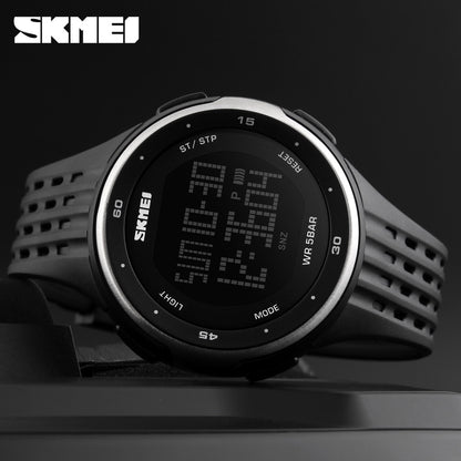 Women Sport Watches 50m Waterproof LED Digital Military Watches SKMEI Women Outdoor Electronics Wristwatches Relogio Masculino