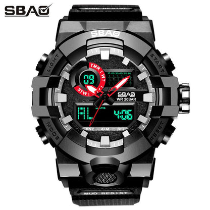 Fashion Brand Led Display Men Woman Sport Lovers' Watch Digital Wristwatch Stop Daily Alarm Calendar Water Resistant Shock
