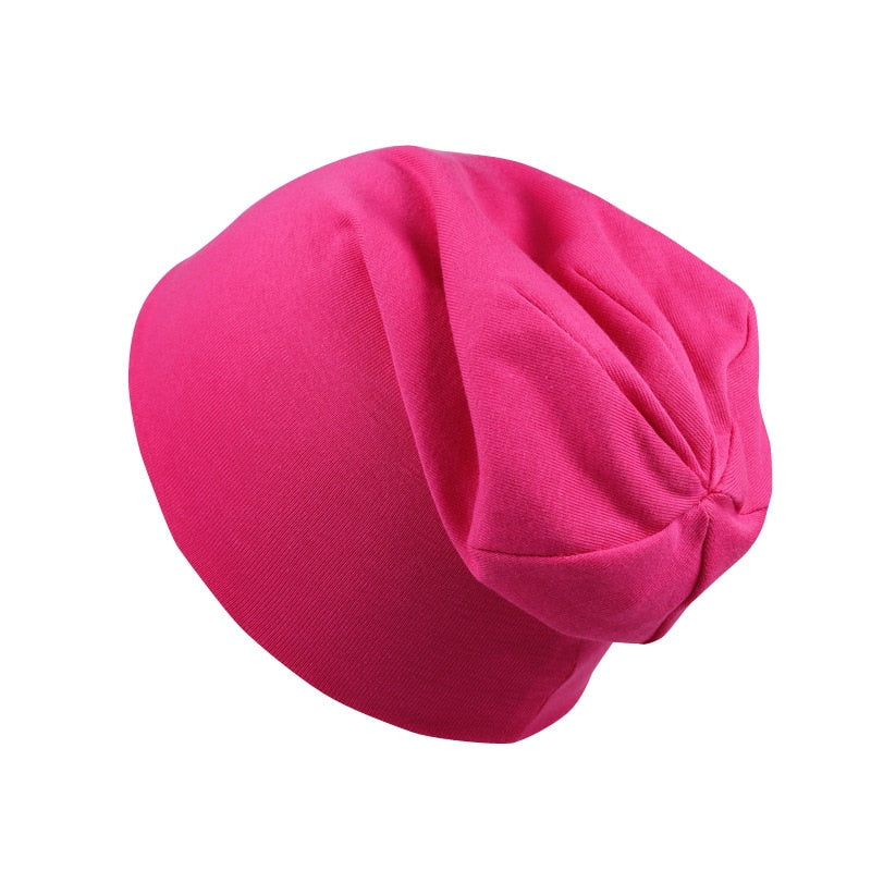 Unisex Kids Knitted Hat Cap Boys Girls Knitted Cap Winter Warm Solid Color Children Hat