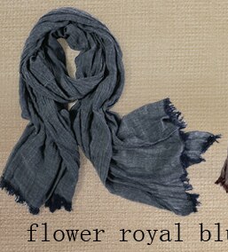 Fashion Classic Retro Scarf Cotton linen lady Men Autumn Multifunctional Soft warm long scarf Multicolor Tassel scarves 72*196cm