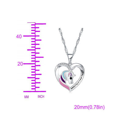 sterling silver cute zodiac pig pendant jewelry student Korean version of the wild couple gift jewellery necklace