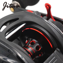 Load image into Gallery viewer, JITAI 14+1BB Baitcasting Fishing Reel 6.4:1 Gear Ratio 8Kg Braking Power High Quality Ultra Light China Fishing Reels Wheels
