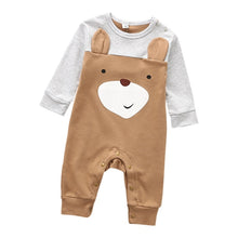 Charger l&#39;image dans la galerie, Newborn Baby Romper For Boys Girls Rompers Playsuits Cotton Long Sleeve Animal Baby Clothes Infant Pajamas Underwear
