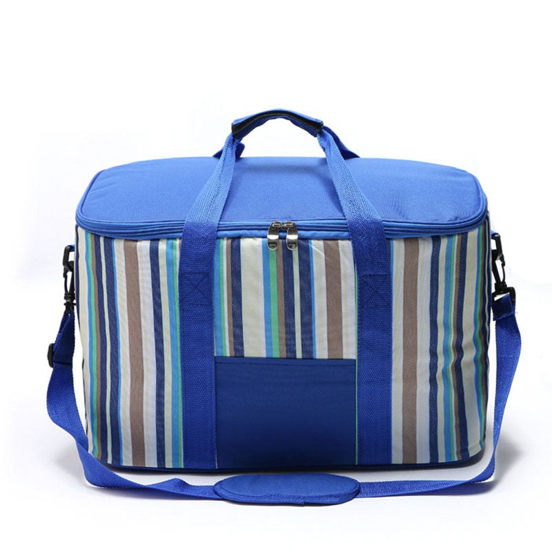 Large Capacity Cooler Bag Lunch Bag for Food Fruit Seafood Steak Insulation Thermal Bag Men Women Kid Handbags Crossbody Bags