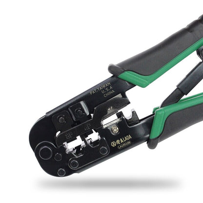 LAOA 4P/6P/8p Multifunction Ratchet Network Pliers Crimping Crimper Crimp Tool Made in Taiwan