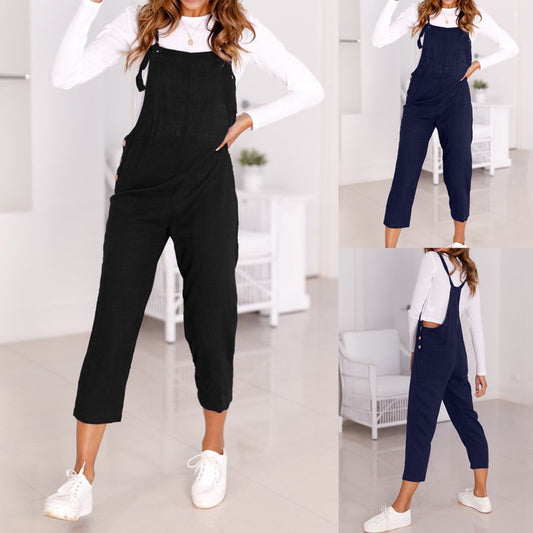 Womail Bodysuit Women Summer Casual Spaghetti Strap Wide Legs Bodycon Jumpsuit Trousers Clubwear Rompers fashion 2020  M1