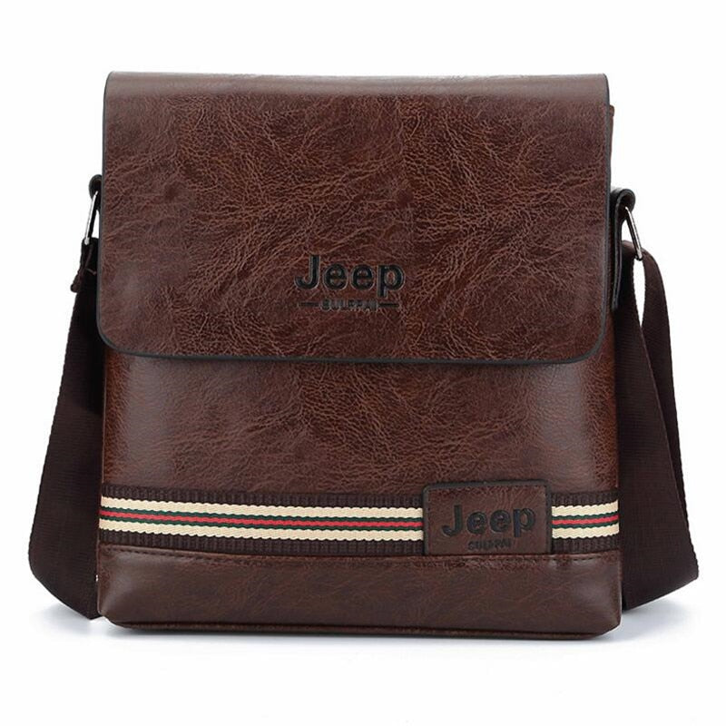 Men's Messenger Bag Men Pu Leather Shoulder Bags Business Crossbody Casual Bag Vintage Handbag Free Shipping