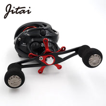 Load image into Gallery viewer, JITAI 14+1BB Baitcasting Fishing Reel 6.4:1 Gear Ratio 8Kg Braking Power High Quality Ultra Light China Fishing Reels Wheels
