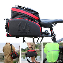 Load image into Gallery viewer, SAVA Bicycle Trunk Pannier Bag 35L Waterproof Bicycle Cycling Bag mtb Bike Panniers Rear Mountain bike double side panniers bag
