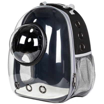 Astronaut Window Bubble Carrying Travel Bag Breathable Space Capsule Transparent Pet Carrier Bag Dog Cat Backpack