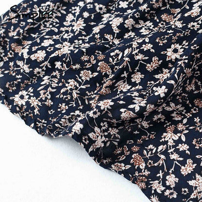 Simplee Off shoulder floral summer dress Vintage high waist beach dress women 2017 Sexy short dresses vestidos