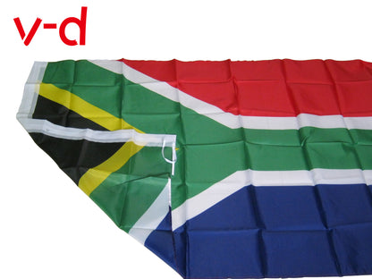 free  shipping  xvggdg   South Africa flag Banner 90*150cm Hanging National flag South Africa