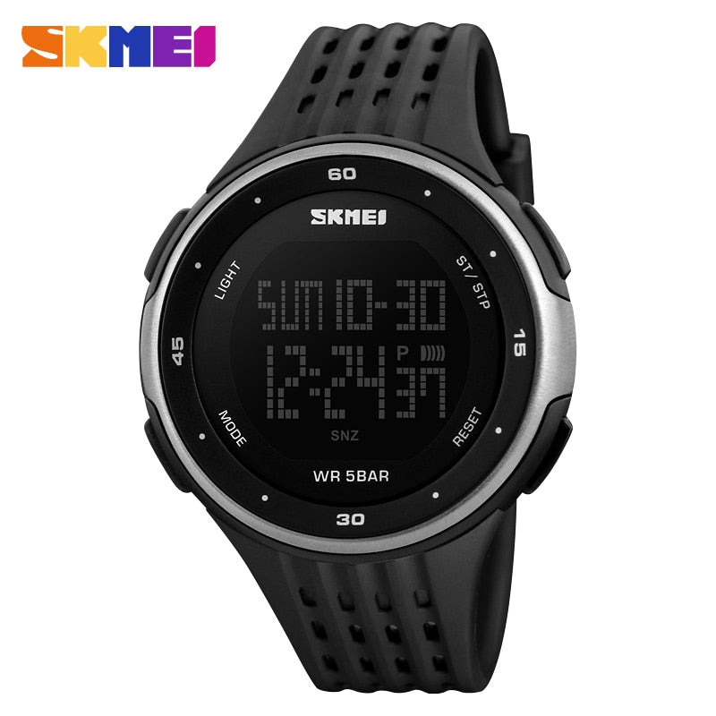 Women Sport Watches 50m Waterproof LED Digital Military Watches SKMEI Women Outdoor Electronics Wristwatches Relogio Masculino