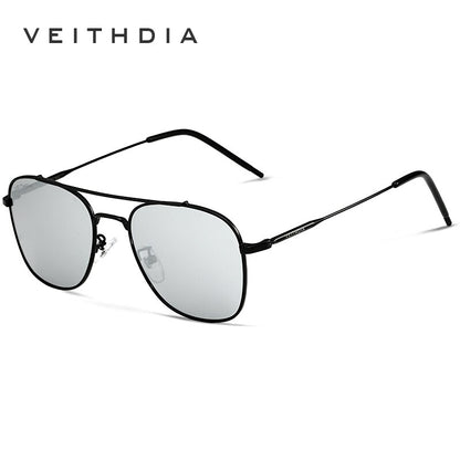 VEITHDIA Polarized Brand Designer Sunglasses Men Women Vintage Sun Glasses Eyewear gafas oculos de sol masculino 3820