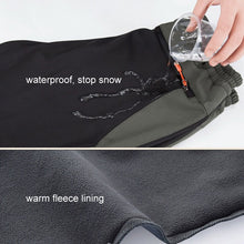 將圖片載入圖庫檢視器 LOMAIYI 5XL Men&#39;s Warm Winter Pants Men Fleece Lining Cargo Pants Mens Waterproof Trousers Male Stretch Casual Work Pants AM110
