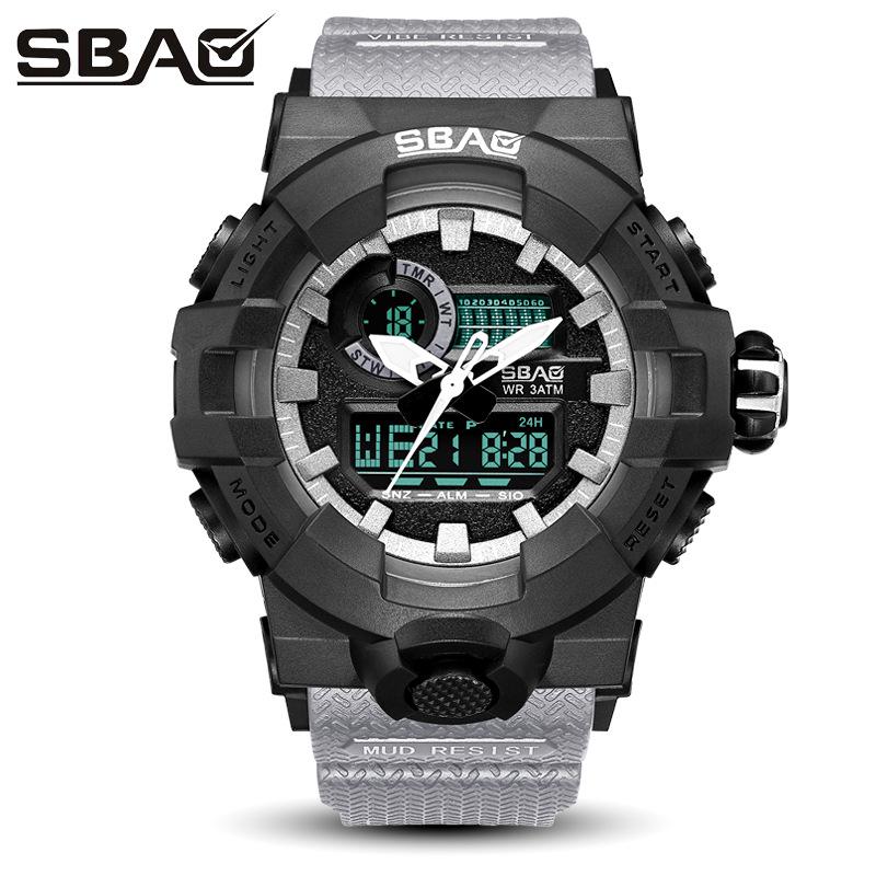 Fashion Brand Led Display Men Woman Sport Lovers' Watch Digital Wristwatch Stop Daily Alarm Calendar Water Resistant Shock
