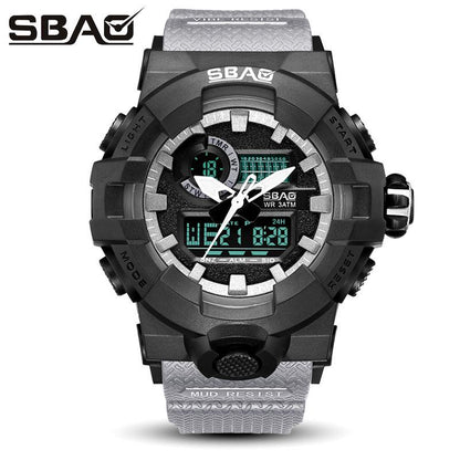 Fashion Brand Led Display Men Woman Sport Lovers' Watch Digital Wristwatch Stop Daily Alarm Calendar Water Resistant Shock