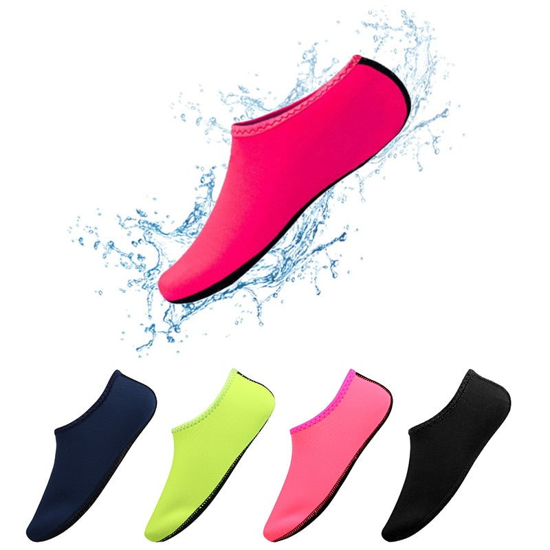 Men Women Water Shoes,Swimming Shoes Solid Color Summer Aqua Beach Shoes, Socks Seaside Sneaker slippers For Men, zapatos hombre