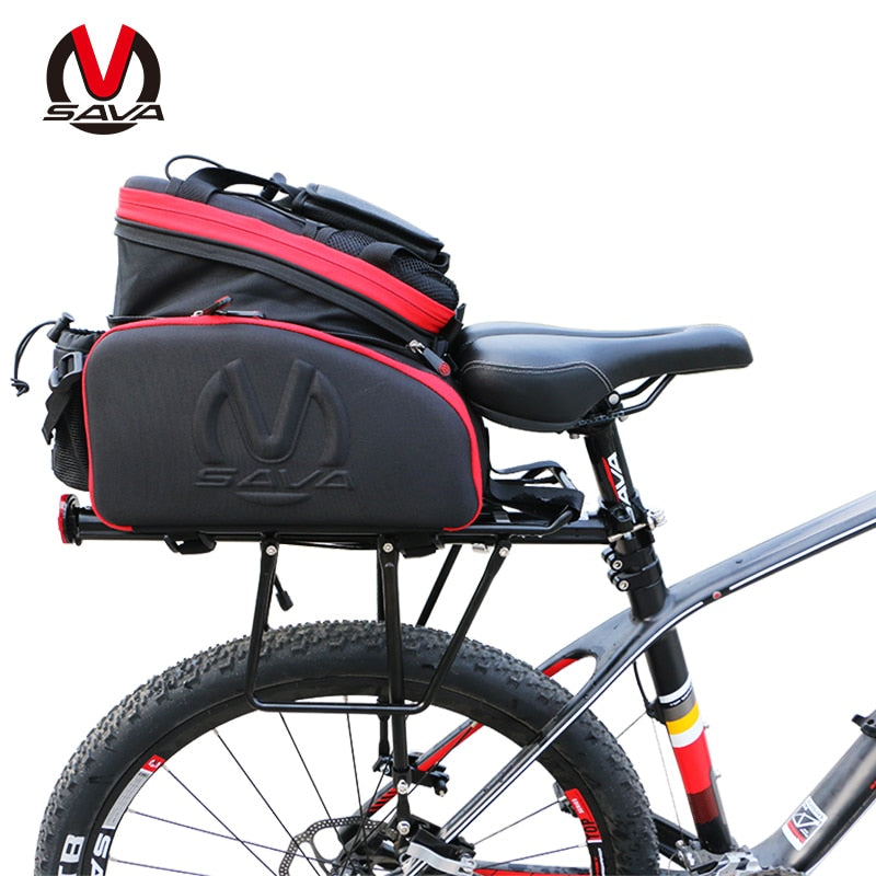 SAVA Bicycle Trunk Pannier Bag 35L Waterproof Bicycle Cycling Bag mtb Bike Panniers Rear Mountain bike double side panniers bag